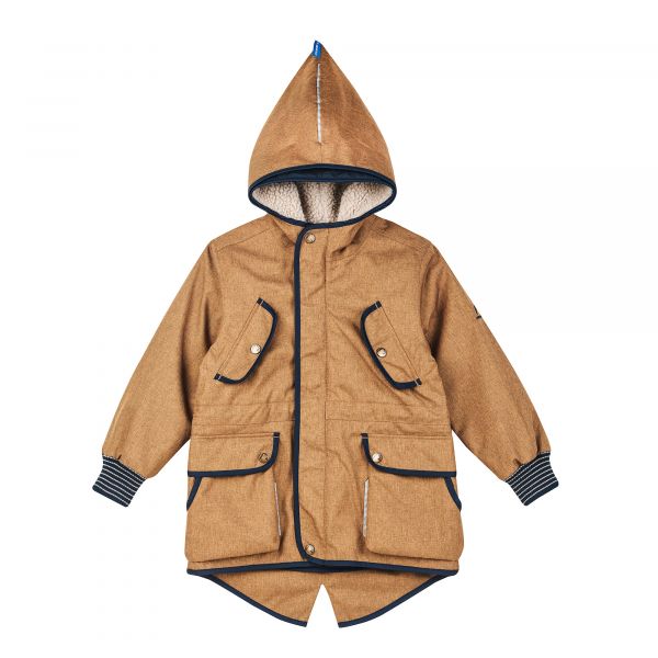 FINKID - KAVERI ICE - 2 IN 1 OUTDOORJACKE MIT HERAUSNEHMBAREM STEPPFUTTER - CINNAMON/NAVY
