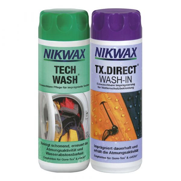 NIKWAX - TECH WASH & TX DIREKT WASH IN