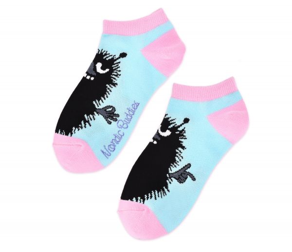NORDIC BUDDIES - GETAWAY LADIES ANKLE SOCKS - SINKY - BLUE