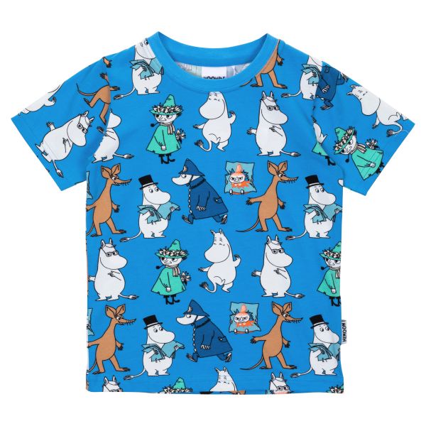 MARTINEX - BOY GANG T-SHIRT - KURZARM T- SHIRT - BLUE