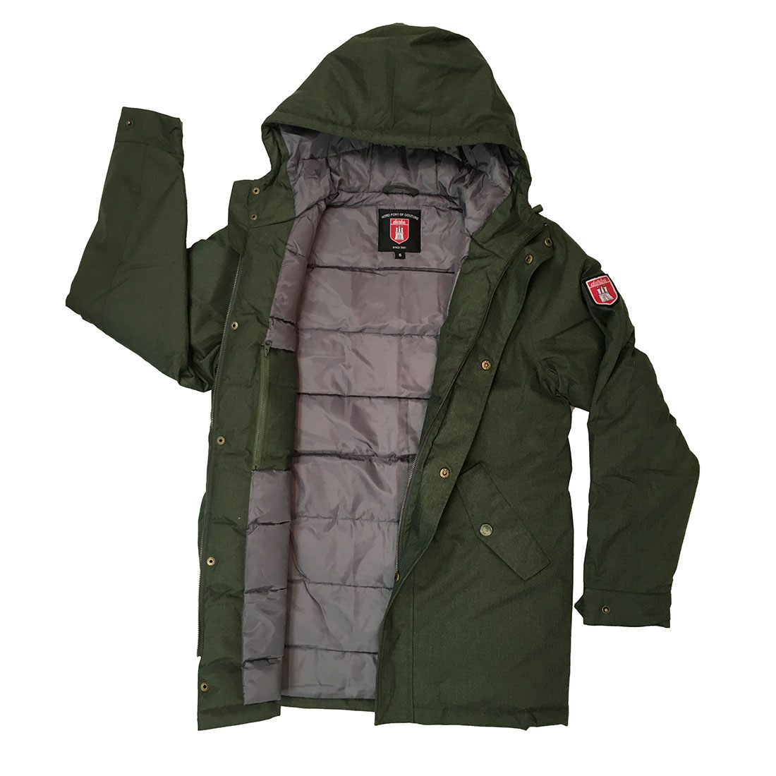Parka Derbe Regenmantel Olive Aldi SÃ¼d Friesennerz Derbe Traveby