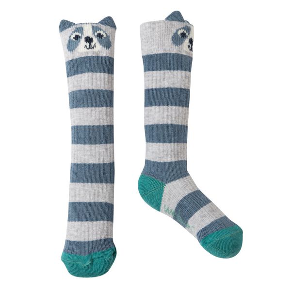 Friendly Face Socks - Kniestrümpfe