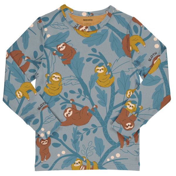 MEYADEY - TOP LS - LANGARMSHIRT - SLEEPY SLOTH