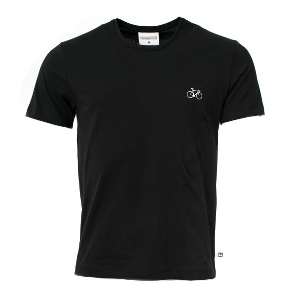 MUNOMAN - T-SHIRT FELIX - HERREN KURZARM T- SHIRT - BLACK