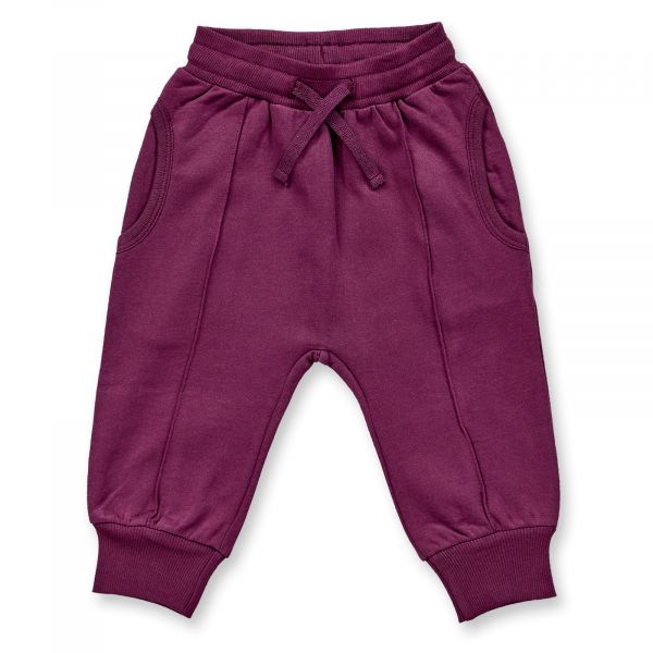 SENSE ORGANICS - NEVIN BABY SWEAT PANT - HOSE - PLUM