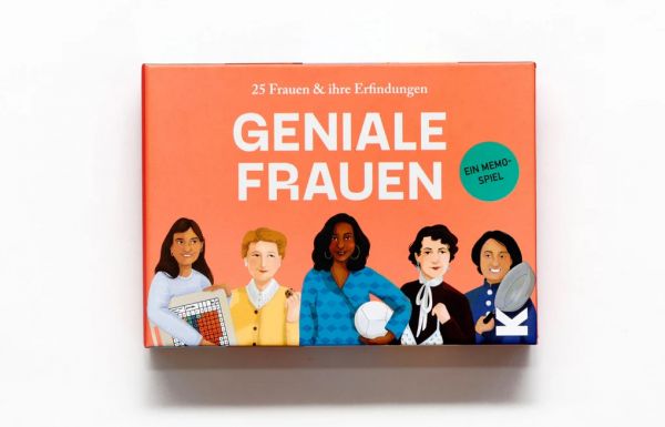 LAURENCE KING - GENIALE FRAUEN - MEMORY MIT VIELEN INFOS
