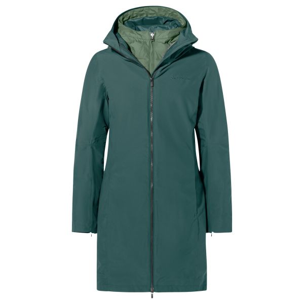 VAUDE - ANNECY 3IN1 COAT III - DAMEN ZIP IN WINTERMANTEL - DEEP POND