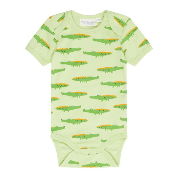 SENSE ORGANICS - YVON RETRO BABY BODY S/S - KURZAM BODY BIO