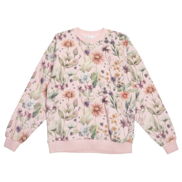 MARTINEX - JADE SWEATSHIRT - PULLOVER FÜR DAMEN UND HERRREN - CATMINT PINK