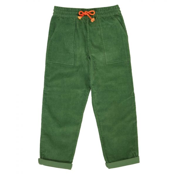 FRUGI - FOX CORD TROUSERS - KORDHOSE - GREEN