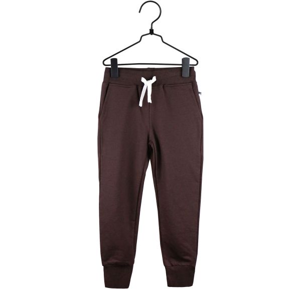 MARTINEX - PANTS - WEICHE SWEATHOSE - BRAUN