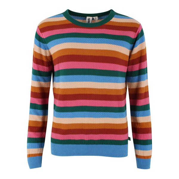 DANEFAE - DANEPEARLY PEARL KNIT SWEATER - DAMEN STRICKPULLOVER - COCKTAIL