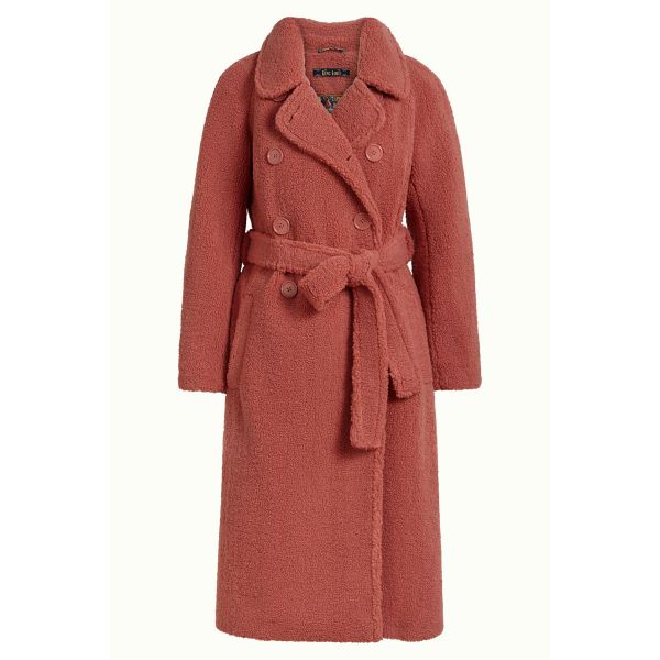 KING LOUIE - EDITH COAT MURPHY - DAMEN WINTER MANTEL - VELVET PINK