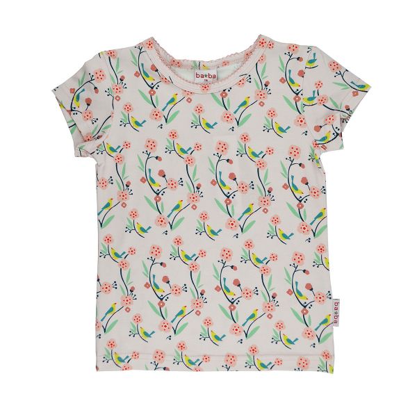 BABA - T-SHIRT GIRLS - KURZARM T- SHIRT - BIRDS