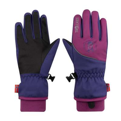 Vaude Kids Snow Cup Kinderhandschuhe - Warm, Wasserabweisend Mit Langem Stulpen Für Schnee & Wintersport