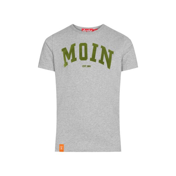 DERBE - MOIN - KINDER T-SHIRT - GREY MELANGE