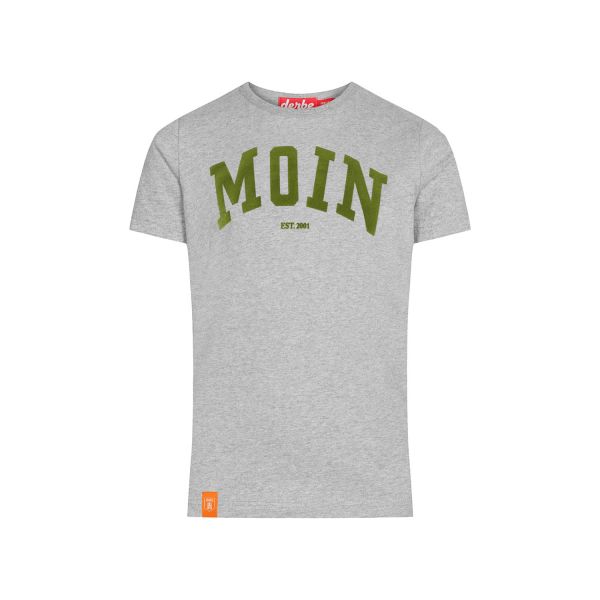 DERBE - MOIN - KINDER T-SHIRT - GREY MELANGE