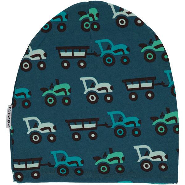 MAXOMORRA - HAT VELOUR - BIO BEANIE MÜTZE MIT NIKKI INNENFUTTER