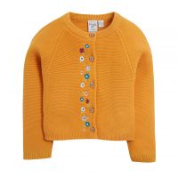 FRUGI - CADE CARDIGAN - STRICKJACKE - GOLD FRUGI - CADE CARDIGAN - STRICKJACKE - GOLD