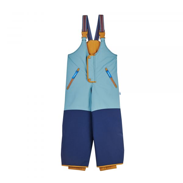 finkid - KAJO HUSKY - WINTERSPORT HOSE MIT PO- UND KNIEVERSTÄRKUNG - SMOKE BLUE/CINNAMON