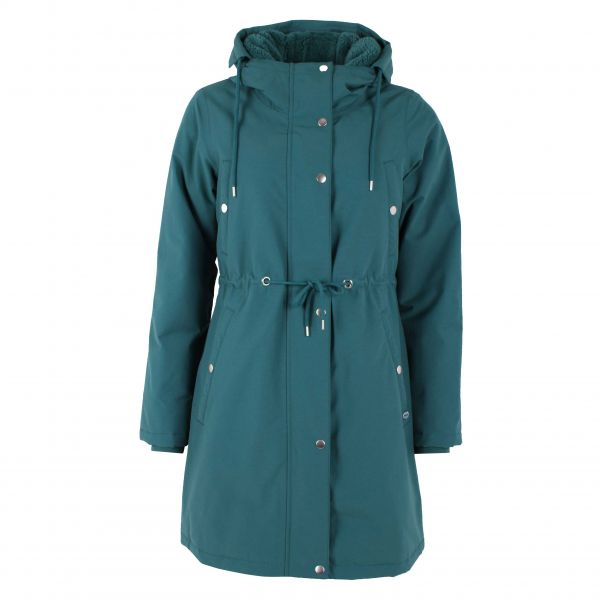 DANEFAE - DANENORA WINTER PARKA - DAMEN WINTERMANTEL - DK SLATE