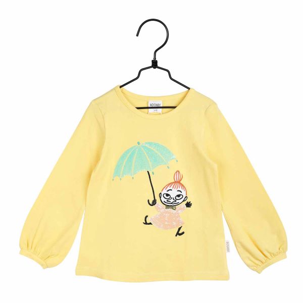 MARTINEX - LITTLE MY SHIRT - LANGARM JERSEY BLUSE - YELLOW