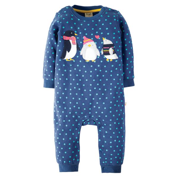 FRUGI - SNUG AND COSY ROMPER - BABY OVERALL