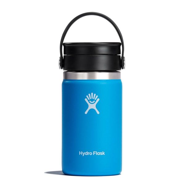 HYDRO FLASK - THERMO KAFFEEBECHER - WIDE MOUTH FLEX 12 OZ- MIT DREHBAREM DECKEL - 355 ML PACIFIC