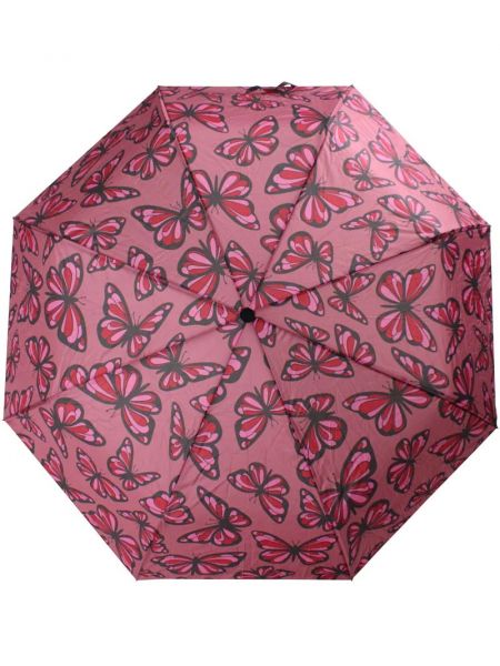 DANEFAE - DANUMBRELLA - PRAKTISCHER KOMPAKTER REGENSCHIRM - OLD ROSE FLUTTER