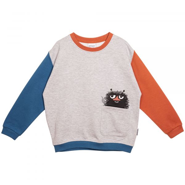 MARTINEX - STINKY SWEATSHIRT - LANGARM PULLOVER - GREYMELANGE