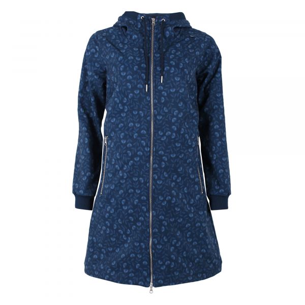 DANEFAE - DANEJANE SOFTSHELL - DAMEN SOFTSHELLMANTEL - MARINE FLEURIE