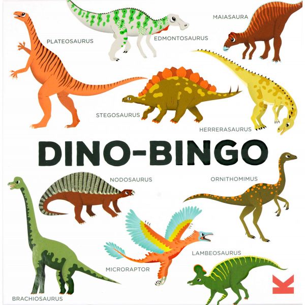 LAURENCE KING - DINO BINGO - TIERBINGO FÜR KINDER