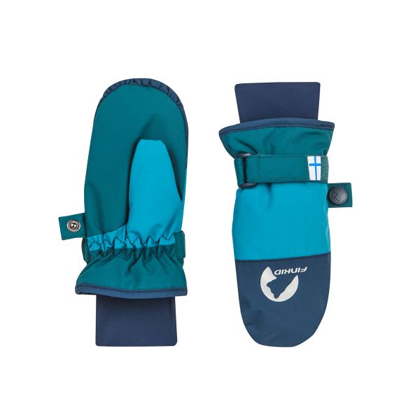 FINKID - KIRJAVA - WETTERFESTE FÄUSTLINGE IM COLORBLOCKING