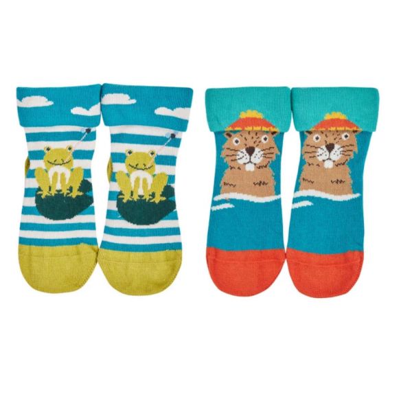 FRUGI - THE NATIONAL TRUST CHARACTER SOCKS 2 PACK - BIO SOCKEN