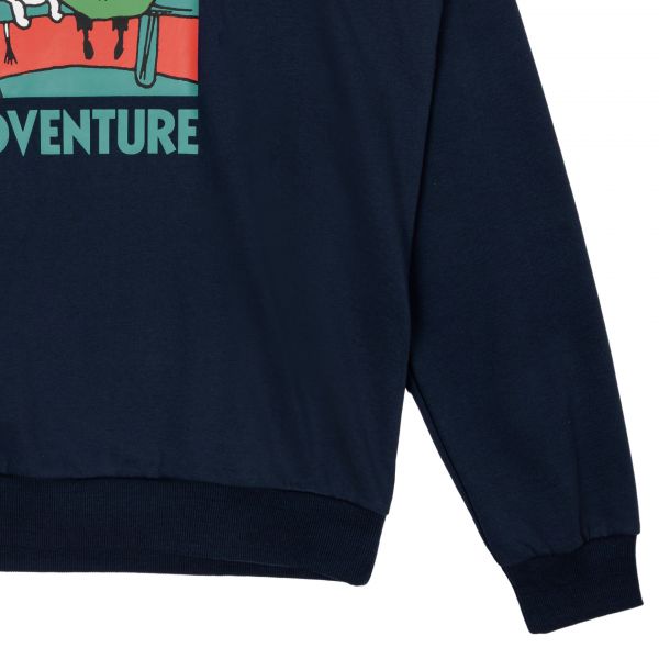 MARTINEX - UNTO SWEATSHIRT ADVENTURE - MOOMIN PULLOVER FÜR ERWACHSENE - DBLUE