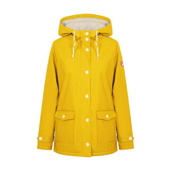 DERBE - PENINSULA COZY PENSHOLM - DAMEN REGENJACKE GEFÜTTERTER FRIESENNERZ