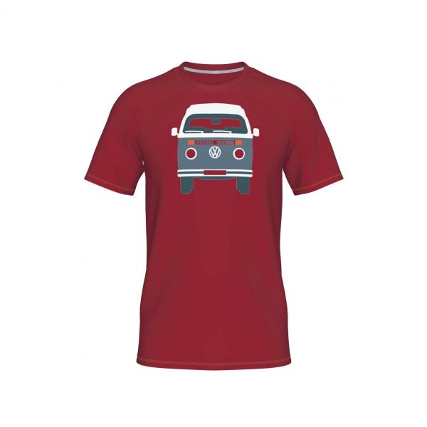 WHEELDOM - BAYWINDOW - VW BUS KURZARMSHIRT FÜR DAMEN UND HERREN