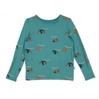 FINKID - JUHANNUS SUN - JERSEY LONGESLEEVE MIT HAPPY SUMMER PRINT FINKID - JUHANNUS SUN - JERSEY LONGESLEEVE MIT HAPPY SUMMER PRINT