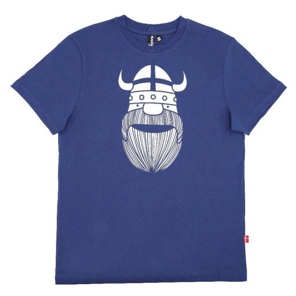 DANEFAE - MANDE TEE - HERREN KURZARM T- SHIRT - DUSTY BLUE