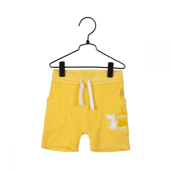 MARTINEX - MOOMIN TERRY SHORTS - KURZE SWEAT HOSE - YELLOW