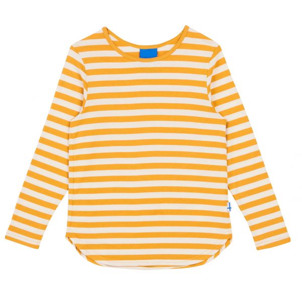 FINKID - MERISILLI - GESTREIFTES LANGARMSHIRT AUS BAMBUSJERSEY