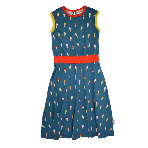 BABA - SMOCKDRESS - KURZARM KLEID - ICECREAM