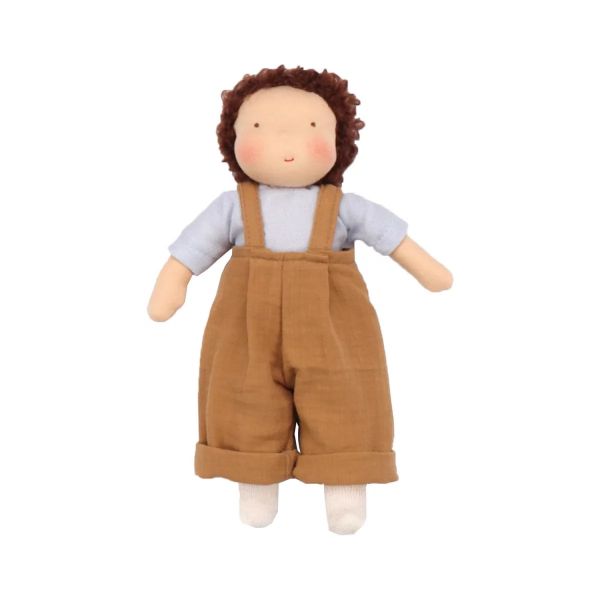 CHIMPY TOYS - STOFFPUPPE - TOMMI - BRAUNE HAARE