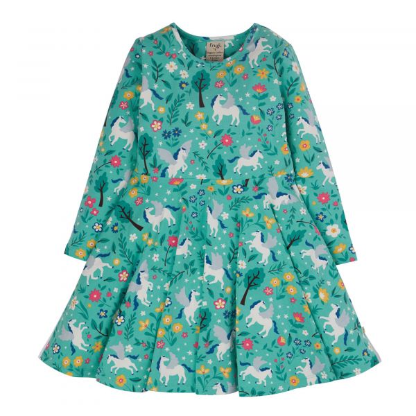 FRUGI - SOFIA SKATER DRESS - LANGARMKLEID