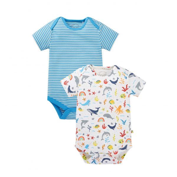 FRUGI - SUPER SPECIAL 2 PACK BODY - SUPER SPECIAL 2 PACK BODY - WHITE RAINBOW SEA