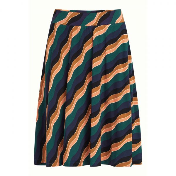 KING LOUIE - SERENA SKIRT RAZZLE - DAMEN ROCK - DRAGONFLY GREEN