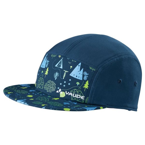 VAUDE - KIDS TAMMAR BASEBALL CAP - SORTLICHES CAP