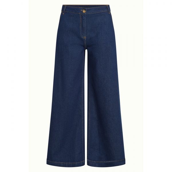 KING LOUIE - PEPPA PANTS ONYX DENIM - DAMEN HOSE - DEEP BLUE
