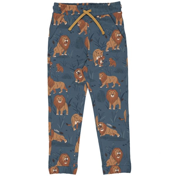 MEYADEY - PANTS SLIM - SCHMAL GESCHNITTENE HOSE - LION LEGACY