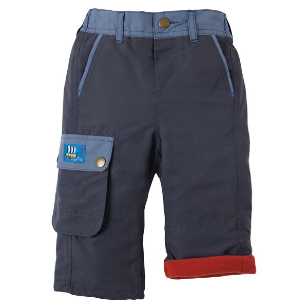 Little Expedition Trouser - gefütterte Baby hose - Slate